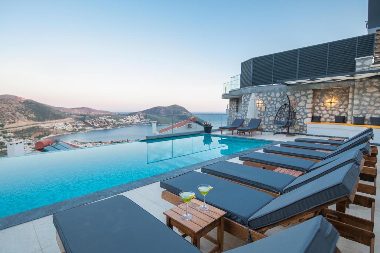 Villa Unlimited 2 Luxury 6 Bedroom Villa Kaş Esterno foto