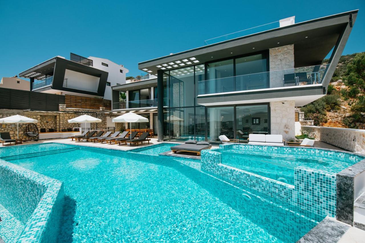 Villa Unlimited 2 Luxury 6 Bedroom Villa Kaş Esterno foto